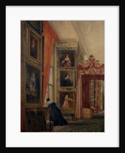 The Long Gallery at Hardwick by David Cox