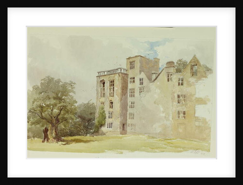 Hardwick Old Hall by William Henry Hunt