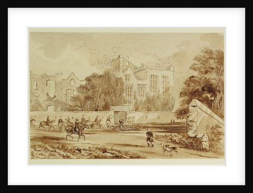 Hardwick Old Hall by William Henry Hunt