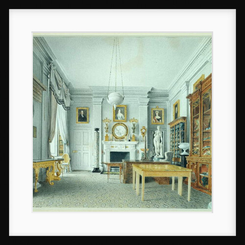 The Morning Room, Chatsworth, 1822 by William Henry Hunt