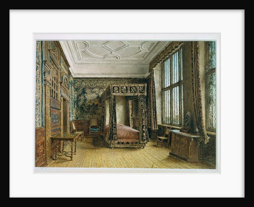 Mary, Queen of Scots' Room at Hardwick, 1820s by William Henry Hunt