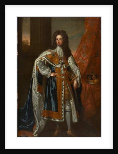 State portrait of King William III by Godfrey (studio of) Kneller