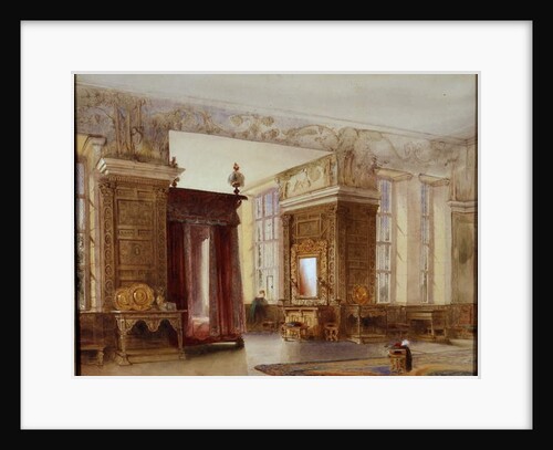 The Presence Chamber at Hardwick, 1858 by William Henry Lake Price