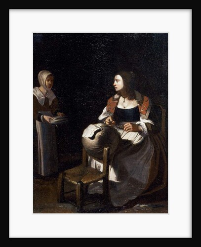 The pillow-lace maker by Michael (attr. to) Sweerts