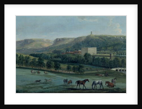 A view of Chatsworth from the south-west by Peter Tillemans
