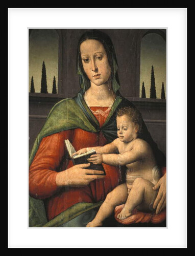 Madonna and child, XV century, Piersanti museum, Matelica, Marche, Italy by Anonymous