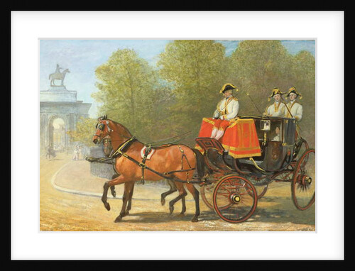 Returning from Her Majesty's Drawing Room, Hyde Park Corner, 1853 by Alfred Corbould