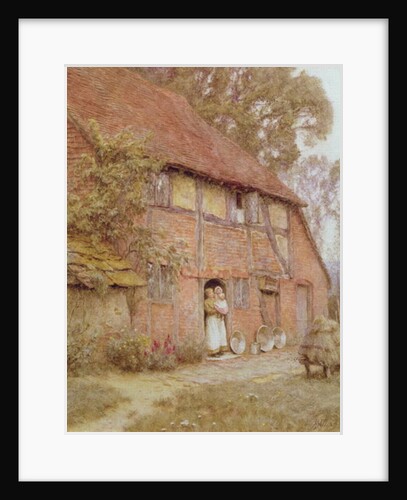 The Cottage with Beehives by Helen Allingham