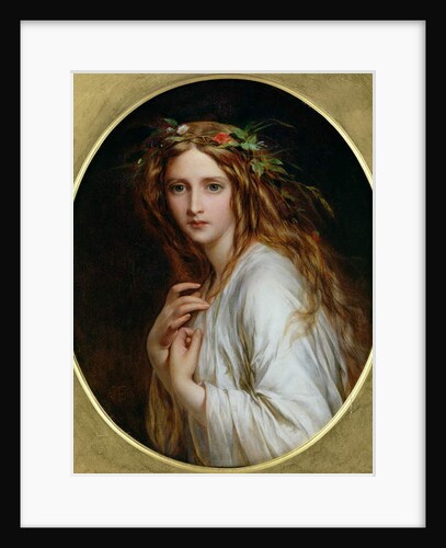 Ophelia, 1861 by Thomas-Francis Dicksee