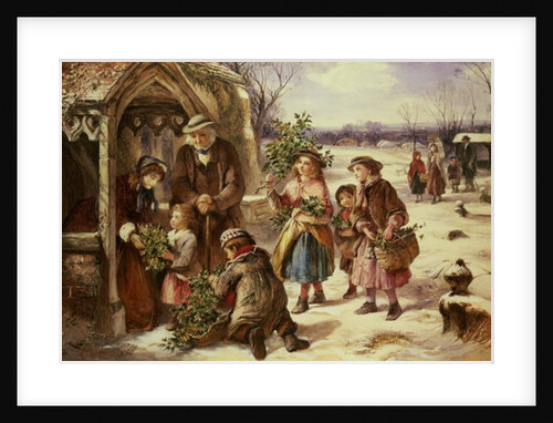 Christmas Morning, 1865 by Thomas Falcon Marshall