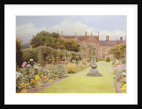 The Grass Walk, Helmingham Hall, 1892 by Henry Terry