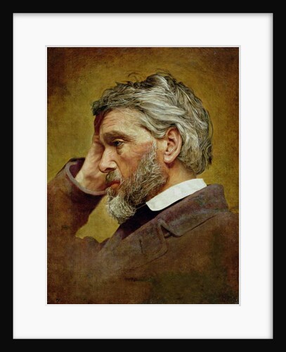 Portrait of Thomas Carlyle 1866 by T. Henderson