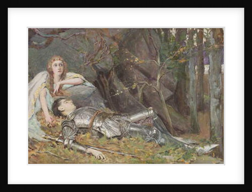 La Belle Dame Sans Merci, 1901 by Henry Meynell Rheam