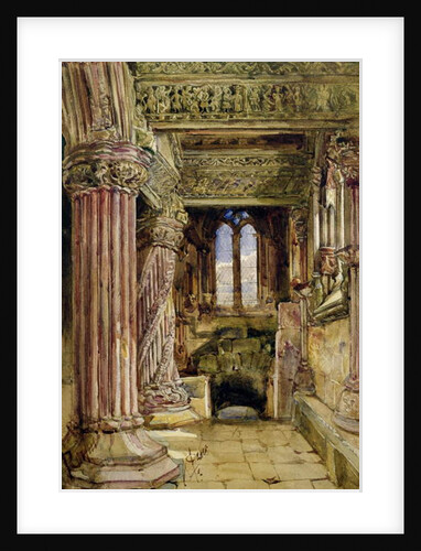 Rosslyn Chapel, Scotland by Alexander Jnr. Fraser