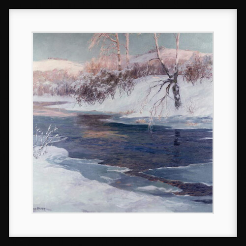 Snow Scene by Albert Julius Olsson