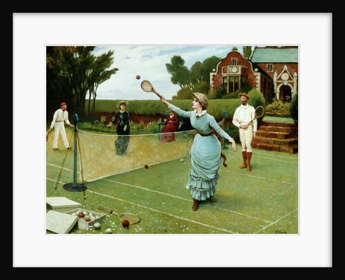 Tennis Players, 1885 by Horace Henry Cauty