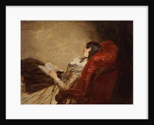 Sketch of the Artist's Wife Asleep in a Chair, 1867 by William Powell Frith