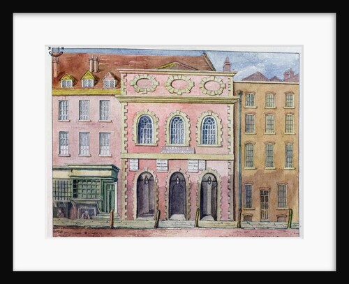 King's Theatre, Haymarket, 1783 by William Capon