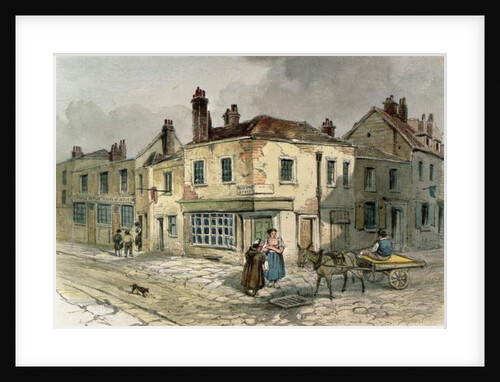 Old Pye Street, Westminster, 1849 by English School