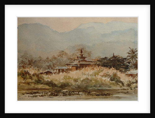 917 Monastery, Myay Cha by Clive Wilson