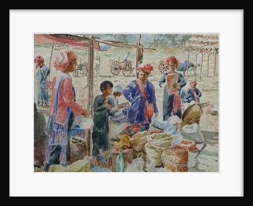 937 Waiting for the ride home, Thaung Tho by Clive Wilson