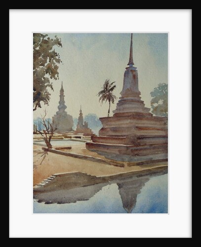 870 Sunrise, Wat Mahartat, Sukhotai by Clive Wilson