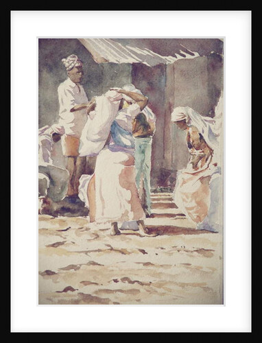 744 Tea pluckers weighing up by Clive Wilson