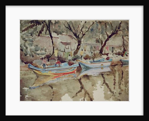 716 Dutch canal, Negombo by Clive Wilson