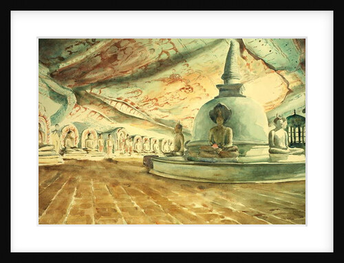 745 Dambulla, The King's Chamber by Clive Wilson