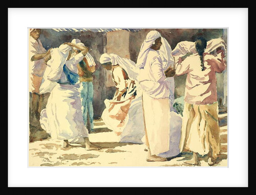 747 Weighing the day's pluck by Clive Wilson