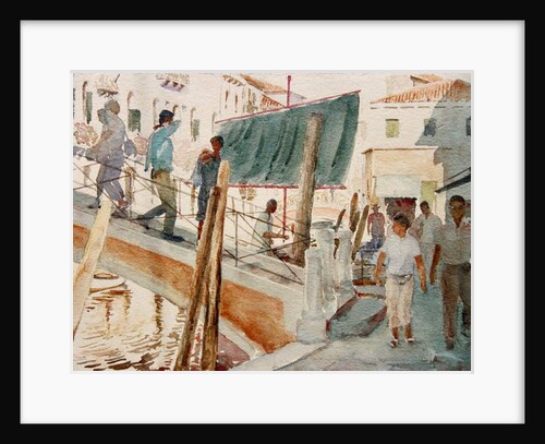 775 Silhouettes - Ponte dei Pugni by Clive Wilson