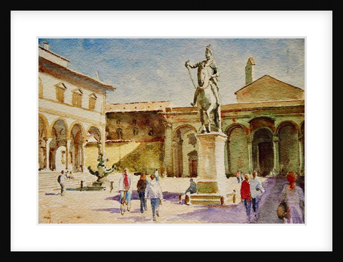 Piazza Santa Annunziata, Florence by Clive Wilson