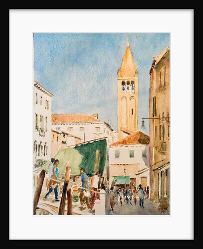 786 Sun and shadows - Ponte dei Pugni by Clive Wilson