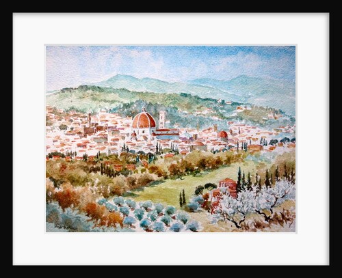 954 Spring, from S. Domenico di Fiesole by Clive Wilson