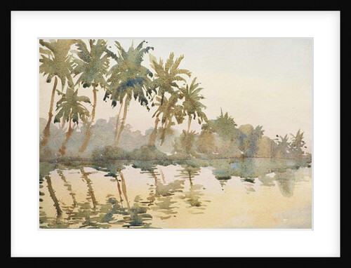 614 Dawn on the backwaters by Clive Wilson