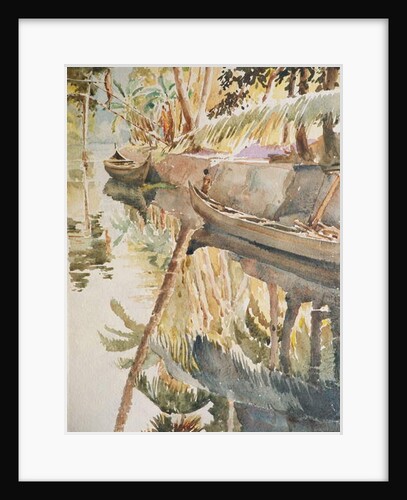 622 Sunrise, backwaters life by Clive Wilson