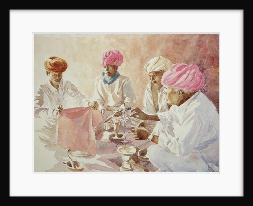 664 Brahmin village, Opium ceremony by Clive Wilson