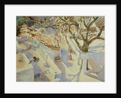 697 Village life, Rajasthan by Clive Wilson