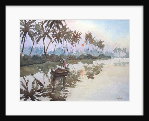 813 Mankotta sunrise by Clive Wilson