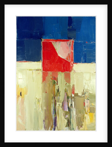 Red cube by Daniel Cacouault