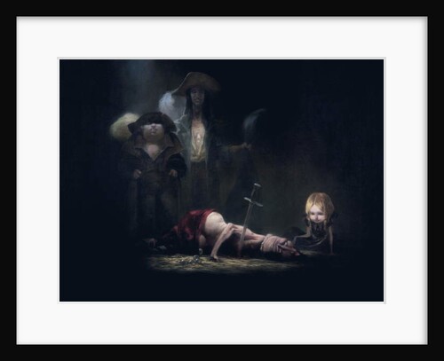 The death of Bluebeard by Daniel Cacouault