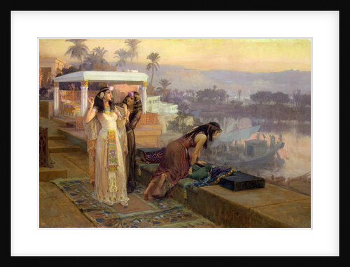 Cleopatra on the Terraces of Philae, 1896 by Frederick Arthur Bridgman