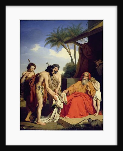 Joseph's Coat Brought Back to Jacob, 1841 by Jules Ambroise Francois Naudin