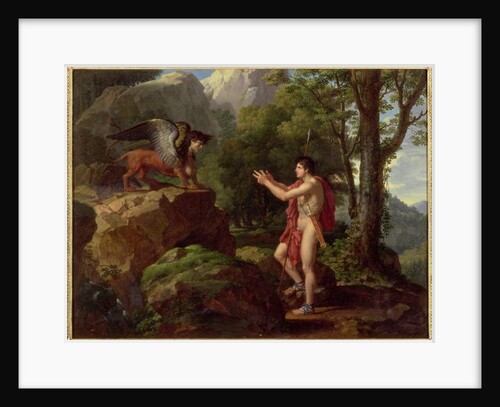 Oedipus and the Sphinx, c.1806-08 by Francois Xavier Fabre