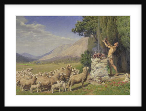 Abel's Offer, 1908 by Hans Andersen Brendekilde