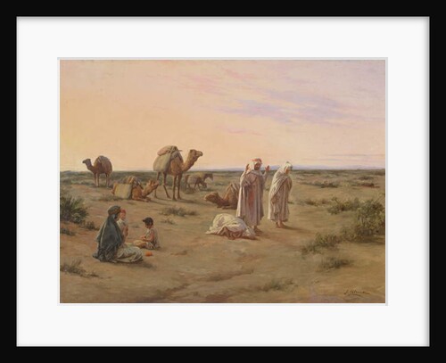 Praying in the Desert by J. Alsina