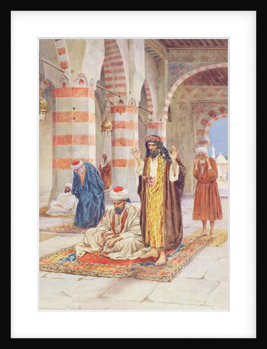 The Hour of Prayer by Paolino Pavesi