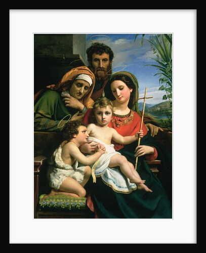 The Holy Family with Saints John the Baptist and Elizabeth, 1823 by Francois Joseph Navez