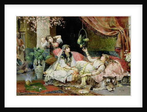 In the Harem by Juan Gimenez y Martin