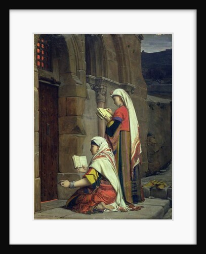Christian Women at the Tomb of the Virgin, 1871 by Jean Jules Antoine Lecomte du Nouy